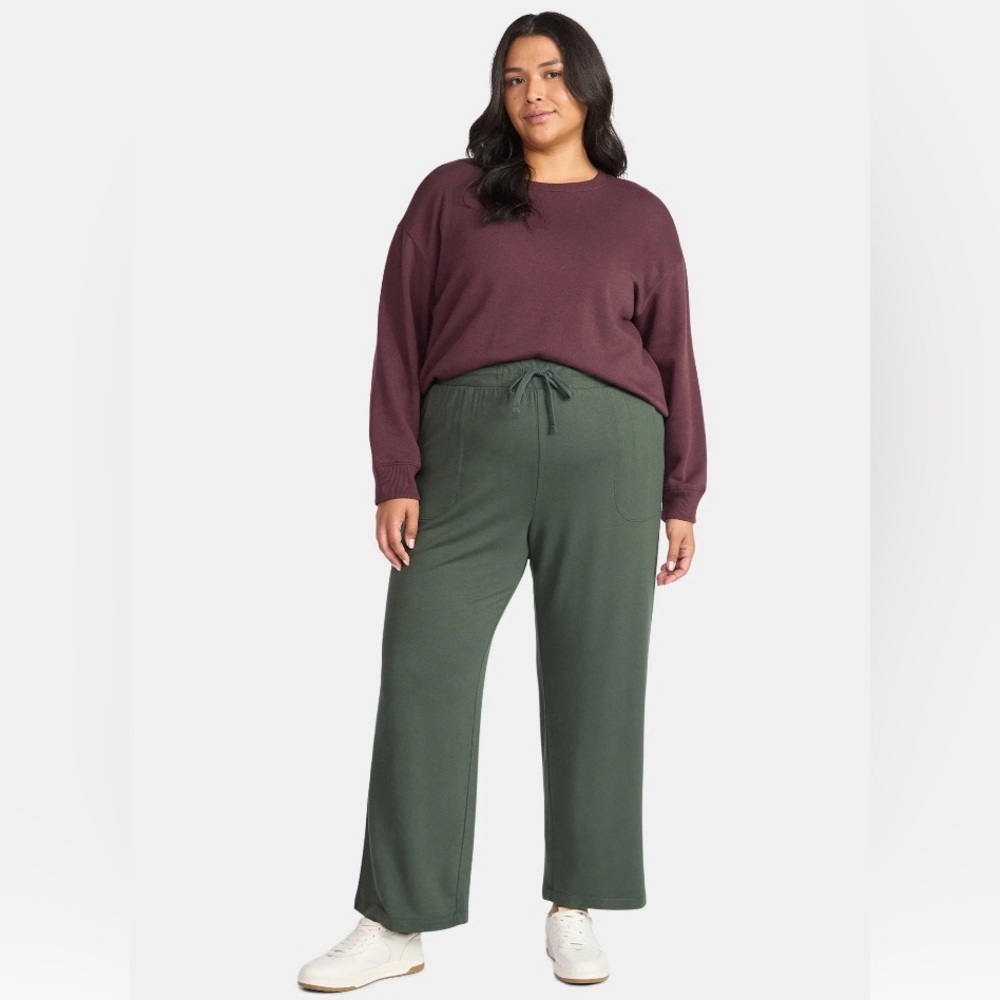 Wide Leg Knit Pants